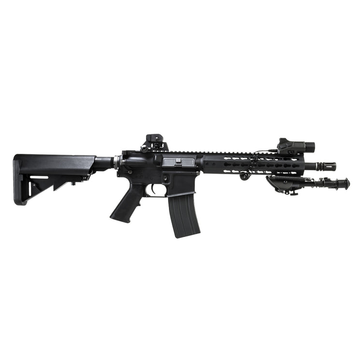 NcSTAR Precision Grade Compact Notched Bipod (Color: Black)