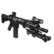 NcSTAR Precision Grade Compact Notched Bipod (Color: Black)