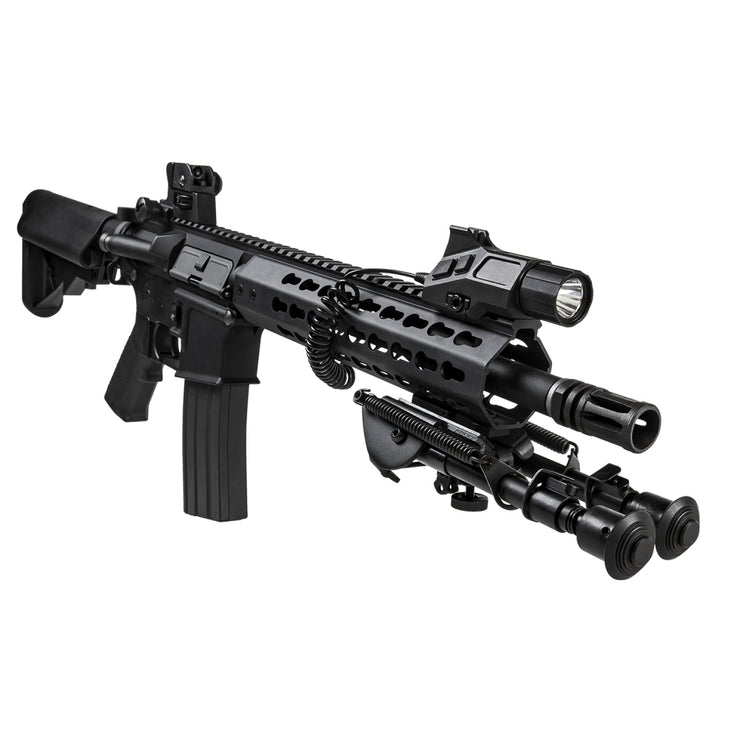 NcSTAR Precision Grade Compact Notched Bipod (Color: Black)