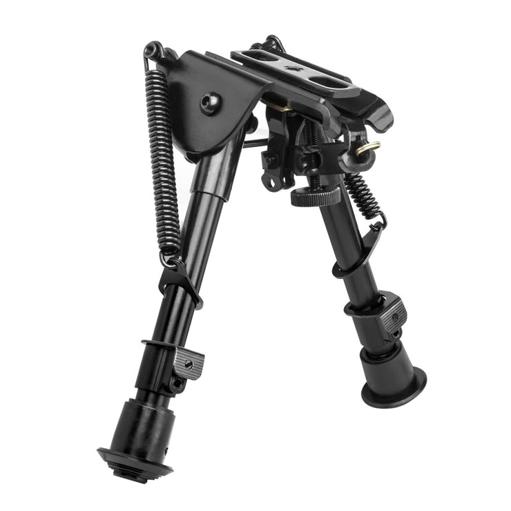 NcSTAR Precision Grade Compact Notched Bipod (Color: Black)