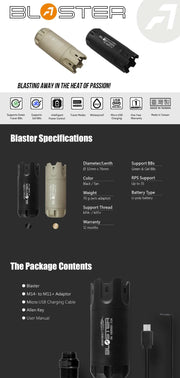 AceTech Blaster Compact Rechargeable Tracer Unit