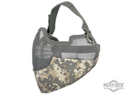 Matrix Iron Face Carbon Steel "Striker" Gen2 Metal Mesh Lower Half Mask