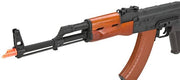 CYMA Full Metal AK AKM Airsoft AEG Rifle (Model: Real Wood / 9.6v NiMH Battery + Charger Included)