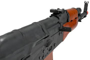 CYMA Full Metal AK AKM Airsoft AEG Rifle (Model: Real Wood / 9.6v NiMH Battery + Charger Included)