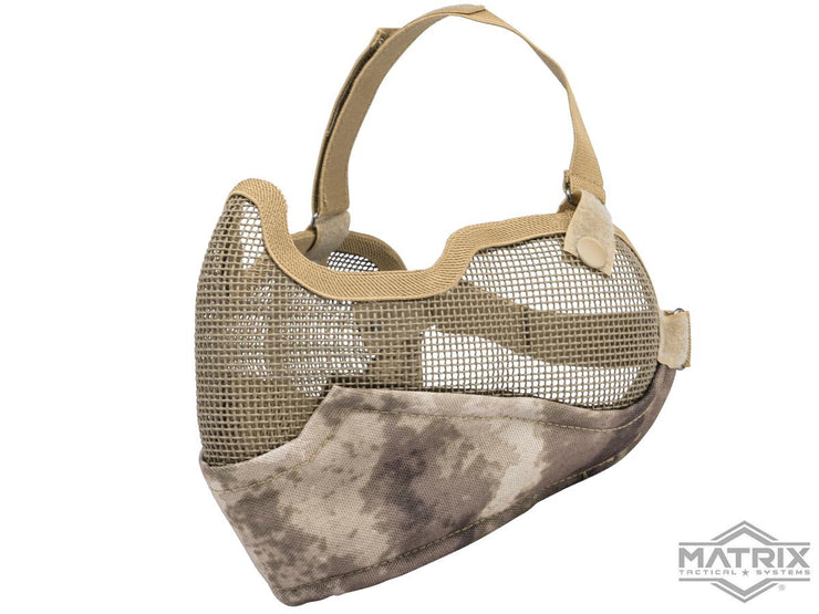 Matrix Iron Face Carbon Steel "Striker" Gen2 Metal Mesh Lower Half Mask