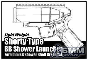 6mmProShop Airsoft Pocket Cannon Grenade Launcher Pistol (Package: Launcher Only)