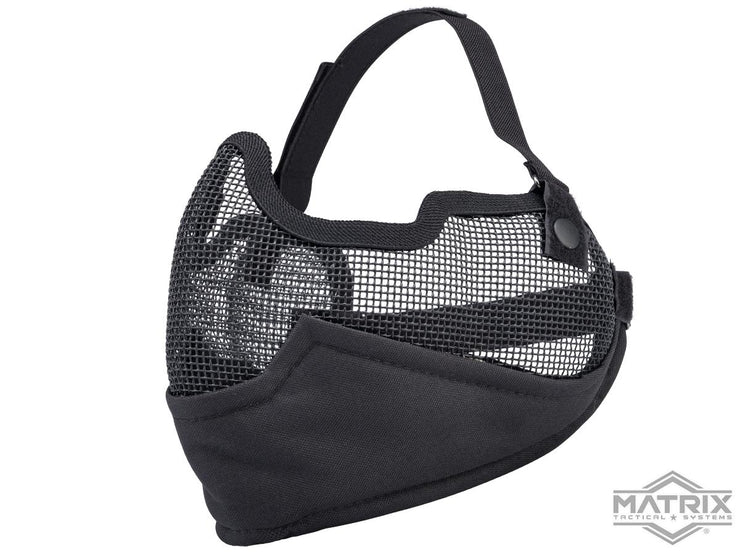 Matrix Iron Face Carbon Steel "Striker" Gen2 Metal Mesh Lower Half Mask