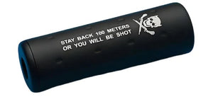 G&P Stubby Killer Airsoft Mock Suppressor Barrel Extension (14mm- and 14mm+)