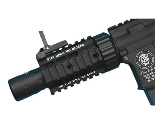G&P Stubby Killer Airsoft Mock Suppressor Barrel Extension (14mm- and 14mm+)