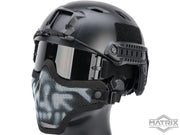 Matrix Iron Face Carbon Steel Mesh "Striker V1" Lower Half Mask