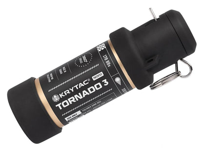 KRYTAC TORNADO 3 / Timed Reusable Green Gas Airsoft BB Grenade GLD