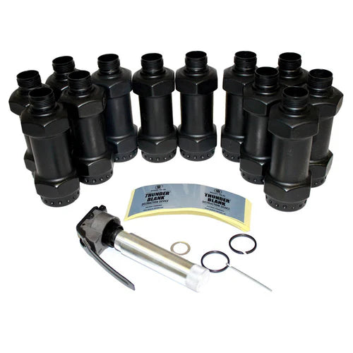APS Spare Replacement Shells for Thunder B Sound Grenade Cores (Package: Distraction Device / 12 Pack)