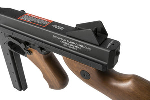 Cybergun Auto Ordnance Licensed Thompson M1A1 Airsoft AEG Rifle w/ Metal Receiver