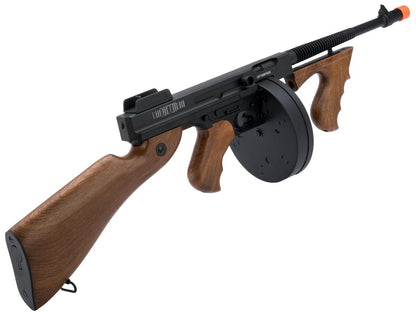 Cybergun Licensed Thompson "Chicago Typewriter" Airsoft AEG Rifle w/ Drum Mag