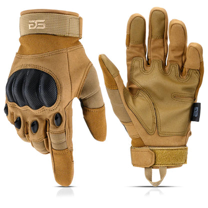 Glove Station "The Combat" Hard Knuckle Full Finger Tactical Gloves