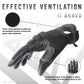 11 Bravo High Dexterity Premium Goatskin Leather Tactical Gloves, Large size