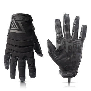 11 Bravo High Dexterity Premium Goatskin Leather Tactical Gloves, Large size