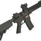 Golden Eagle 6612 9" M4 Airsoft AEG with Modular Handguard and Retractable Stock (Black W/ 9.6v Battery )
