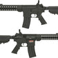 Golden Eagle 6612 9" M4 Airsoft AEG with Modular Handguard and Retractable Stock (Black W/ 9.6v Battery )