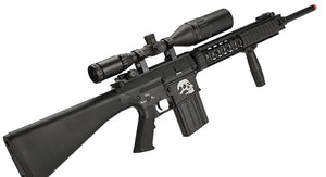 A&K Full Metal SR-25 Airsoft AEG Rifle (Model: Full Stock / Zombie Killer)