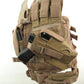 NcStar Military Cross Draw Vest w/ Integrated Holster - (TAN XL-2XL)