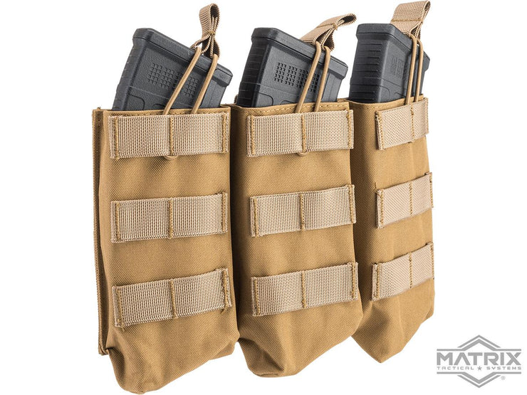 Matrix Triple AK Open Top Magazine Pouch – Contact Front Airsoft ...