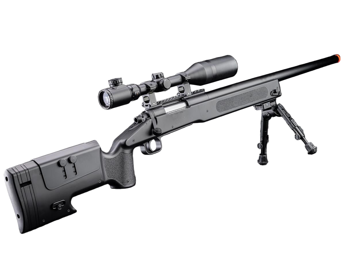 McMillan USMC M40A3 SportLine Airsoft Sniper Rifle by ASG