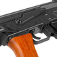 CYMA Standard Full Metal AK47-S Airsoft AEG Rifle w/ Steel Folding Stock and Real Wood Furniture (7.4v LiPo Battery + Charger)