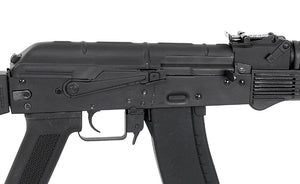 CYMA Standard Stamped Metal AK74 Airsoft AEG Rifle w/ Steel Folding Stock ( 7.4v LiPo Battery & Charger included)