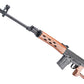 A&K SVD Dragunov Airsoft AEG Sniper Rifle w/ Metal Gearbox (Real Wood Furniture)