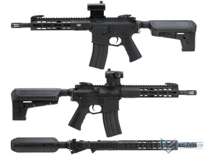 EMG X Krytac Barrett Firearms REC7 DI AR15 AEG Training Rifle (Color: Black / SBR)