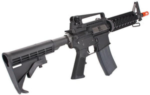 WE Open Bolt Full Metal M4CQB Airsoft Gas Blowback GBB Rifle