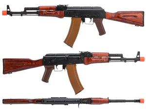 LCT Airsoft AK74M NV Full Metal Airsoft AEG with Real Wood Furniture