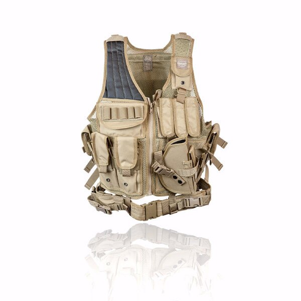 Valken Tactical Crossdraw Vest – Adult (Large/XL)
