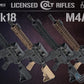 EMG Custom Built Colt Licensed M4 SOPMOD Block 2 Airsoft AEG Rifle with Daniel Defense Rail System (Model: 9.5" MK18 - 350 FPS)