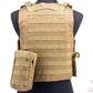 Avengers Military Style MOD-II Quick Release Body Armor Vest