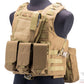 Avengers Military Style MOD-II Quick Release Body Armor Vest