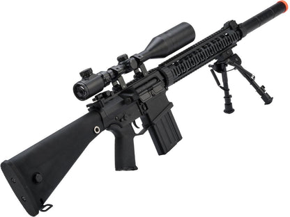 CYMA Platinum SR-25 QBS Airsoft AEG Designated Marksman Rifle (Model: SR-25)