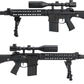 CYMA Platinum SR-25 QBS Airsoft AEG Designated Marksman Rifle (Model: SR-25)