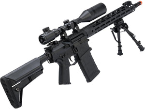 CYMA Platinum SR-25 QBS Airsoft AEG Designated Marksman Rifle (Model: 14.5" M-LOK)