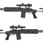 CYMA Sport Full Metal M14 EBR Designated Marksman Rifle Airsoft AEG (Color: Black / EBR Stock)