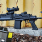 CYMA Sport Full Metal M14 EBR Designated Marksman Rifle Airsoft AEG (Color: Black / EBR Stock)