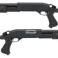 CYMA Standard Full Metal M870 3-Round Burst Multi-Shot Shell Loading Airsoft Shotgun (Retractable Stock CQB Full Metal)