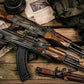 LCT AKM Steel Airsoft AEG Rifle w/ Full Stock (Style: Wood Furniture)