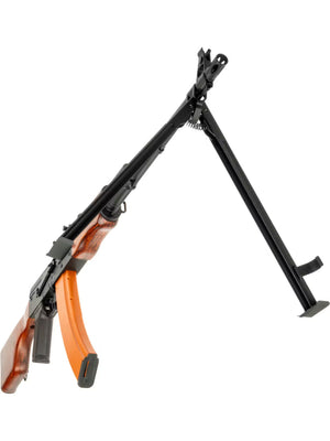 CYMA Standard RPK LMG Airsoft AEG Rifle w/ Steel Bipod and Real Wood Furniture (7.4v LiPo Battery + Charger Included)