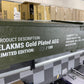 ELAKMS 24K Gold Plated AEG 10 Years Anniversary Limited Edition