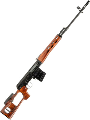 A&K SVD Dragunov Airsoft AEG Sniper Rifle w/ Metal Gearbox (Model: Imitation Wood Furniture)