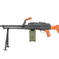 Matrix PKM Russian Battlefield Squad Automatic Weapon Airsoft Machine Gun by A&K (Furniture: Real Wood)