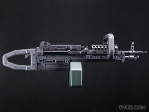 Mugen Fire Class I Custom ChainSAW Zombie Killer M249 Airsoft Machine Gun (Black / MK46)