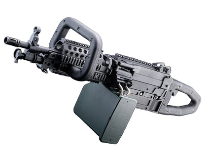 Mugen Fire Class I Custom ChainSAW Zombie Killer M249 Airsoft Machine Gun (Black / MK46)